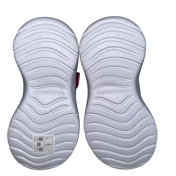 Skechers Skech Fast Playful Wishin Pink Multicolor Toddler Girls Size 8 - Picture 12 of 12